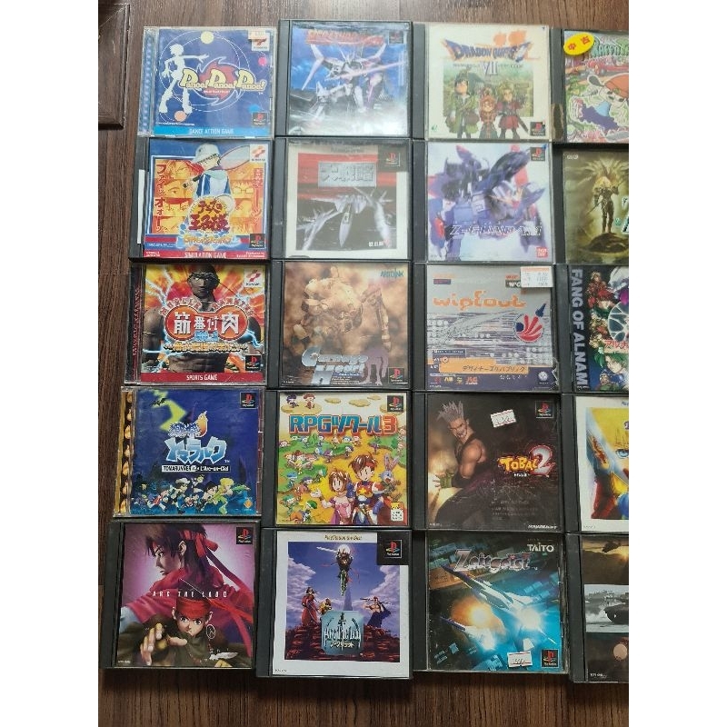 แผ่นเกมส์-playstation-1-ps1-ของแท้มือ2เกมละ-120-บาท