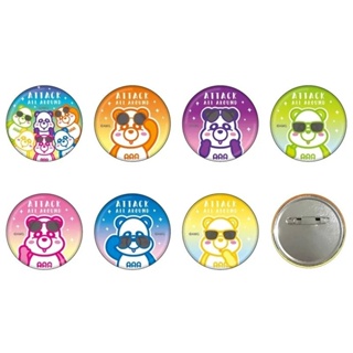 เข็มกลัด AAA E-Panda (SUMMER) Cloth Can Badge