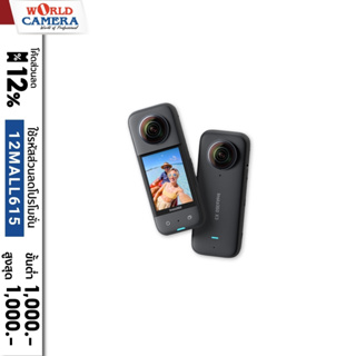 INSTA 360 X3 Pocket 360 Action Cam สินค้ารับประกันศูนย์