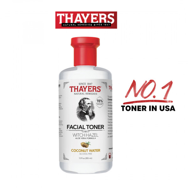 Thayers Facial Toner Witch Hazel Aloe Vera Formula Coconut Water
