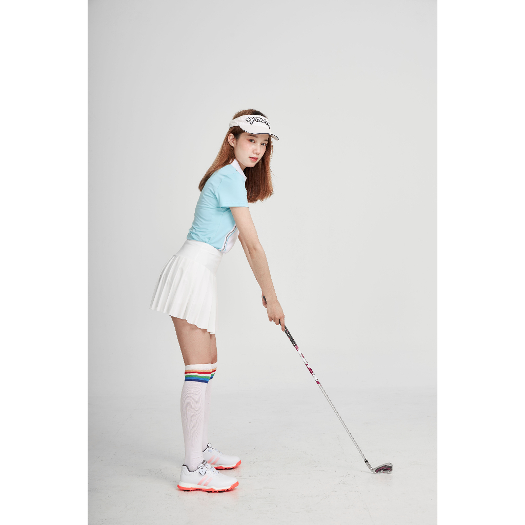 11golf-กระโปรงกอล์ฟ-กระโปรงพลีท-womens-white-pleated-golf-skirt-มีกางเกงซับใน-รหัส-ec-qz003