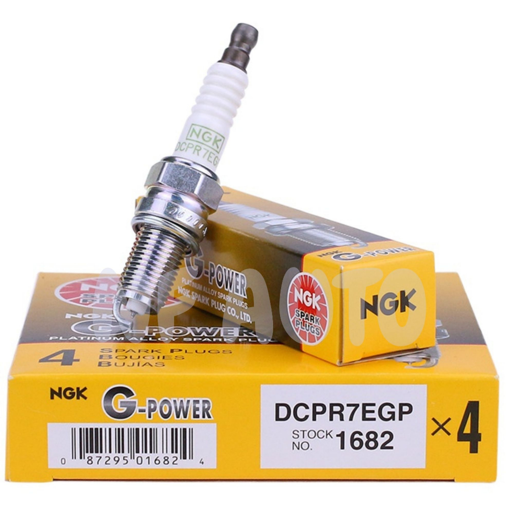 หัวเทียนแสตนดาร์ด NGK DCPR6E , หัวเทียนเข็ม NGK DCPR7EGP เบอร์ 16 แท้ ...