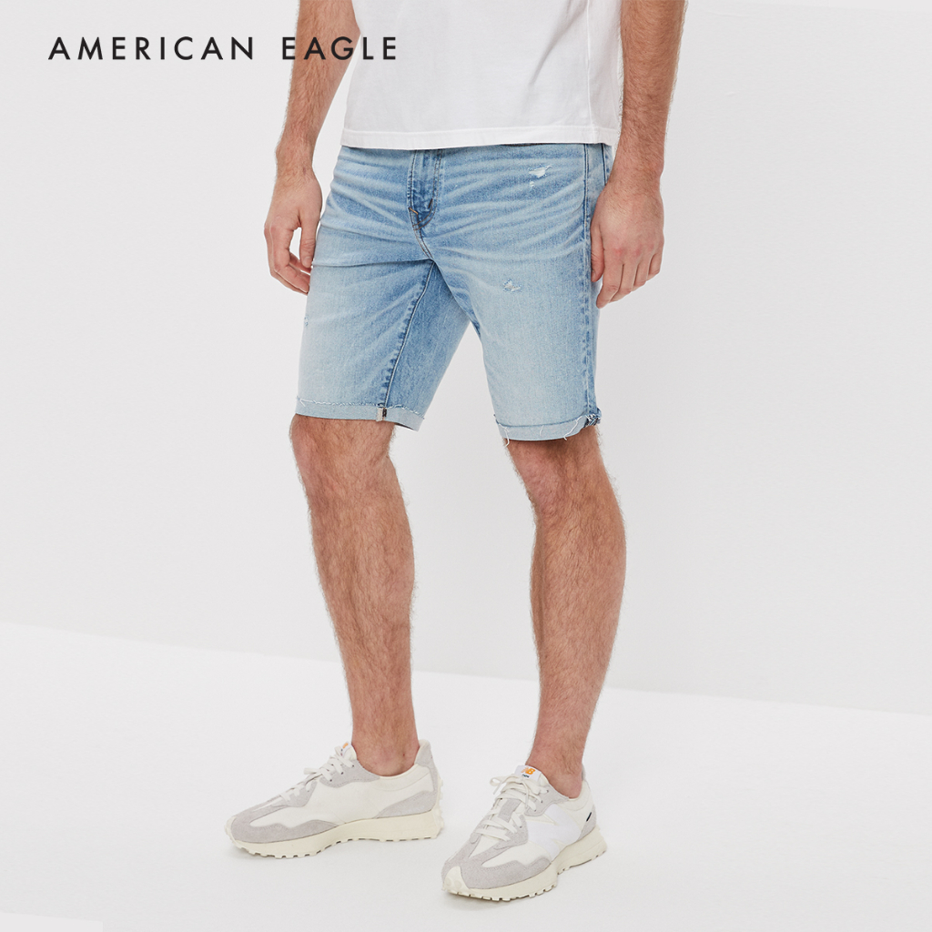 american-eagle-airflex-9-denim-short-กางเกง-ยีนส์-ผู้ชาย-ขาสั้น-nmso-013-7470-980