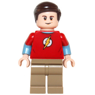 Lego part Minifigure : idea013 Sheldon Cooper (2015)