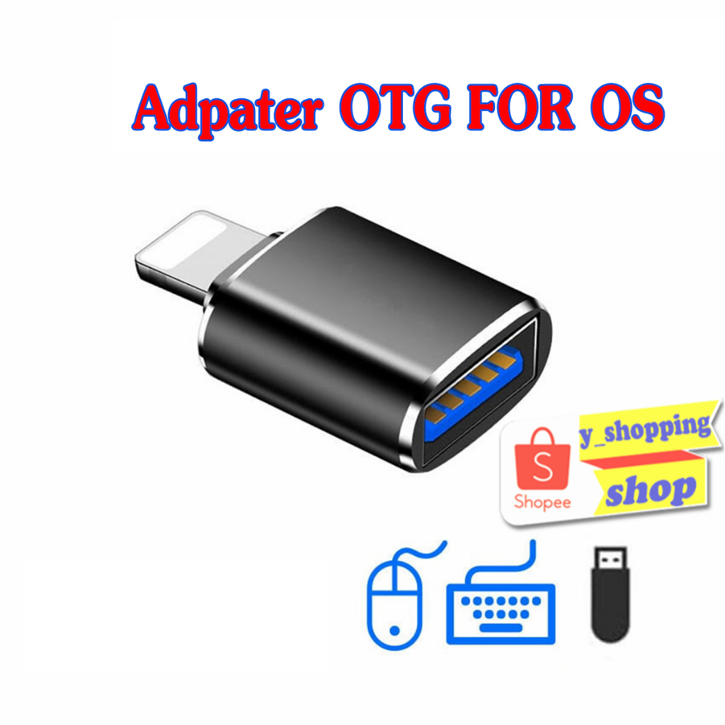 อะแดปเตอร์แปลงสายเคเบิลข้อมูล OTG ตัวผู้ เป็น USB สําหรับ iPho TABLET I ...