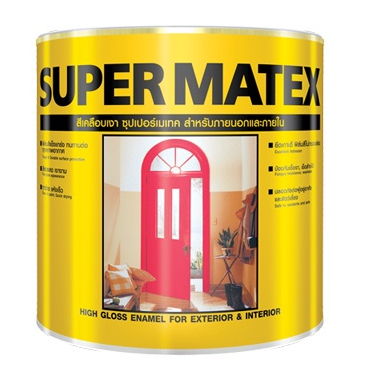 toa-supermatex-สีเคลือบเงา-สีน้ำมัน-ขนาด1-4แกลลอน-กระป๋อง