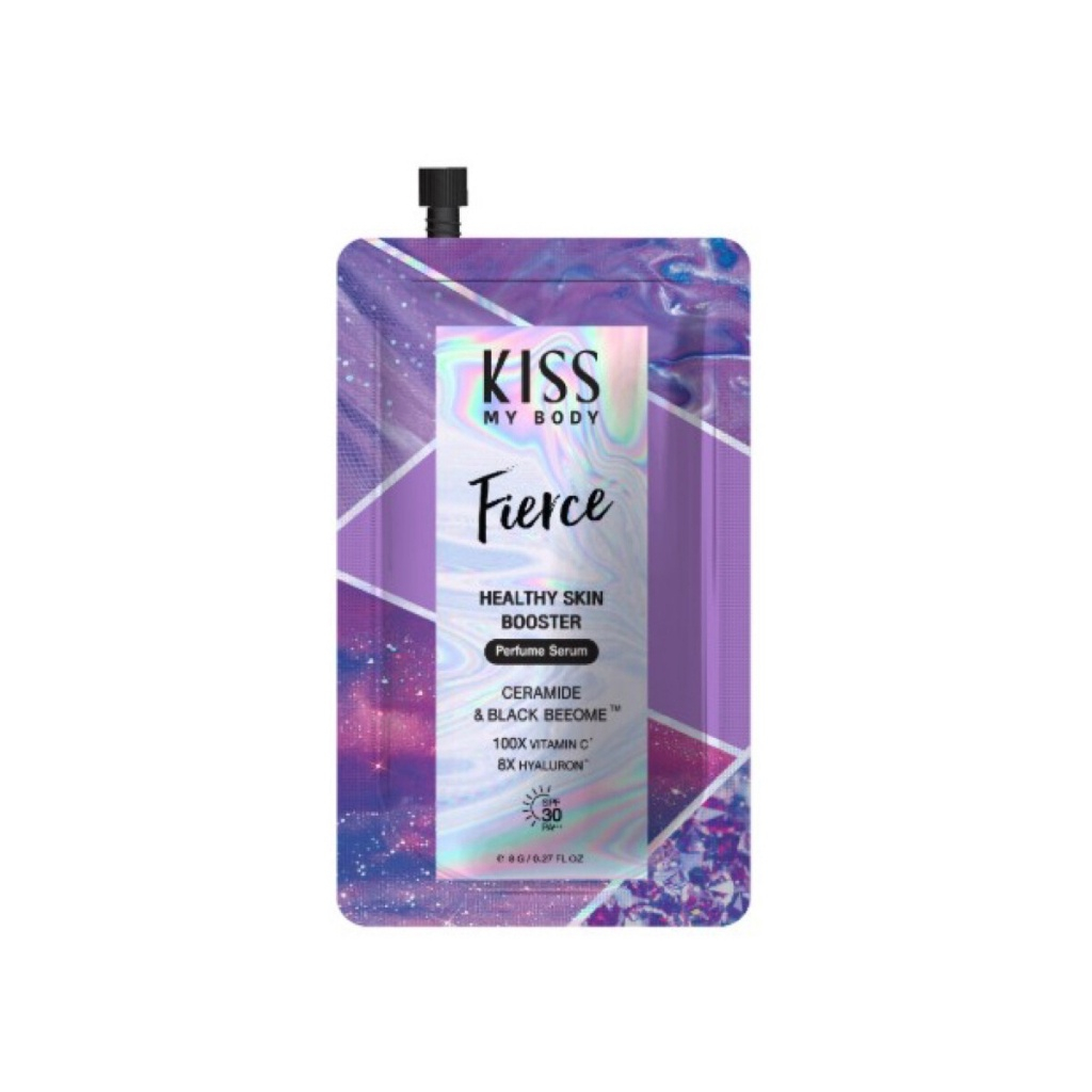 ครีมซอง-kiss-my-body-healthy-skin-booster-perfume-serum-spf-30-pa-fierce-8-g