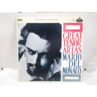 1LP Vinyl Records แผ่นเสียงไวนิล  GREAT TENOR ARIAS MARIO DEL MONACO   (J22A241)