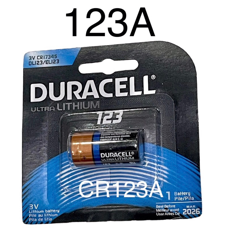 cr123a-duracell-ถ่านลิเธียมใส่กล้องถ่ายรูป-ราคาต่อชิ้น-ส่งไวมากๆๆ