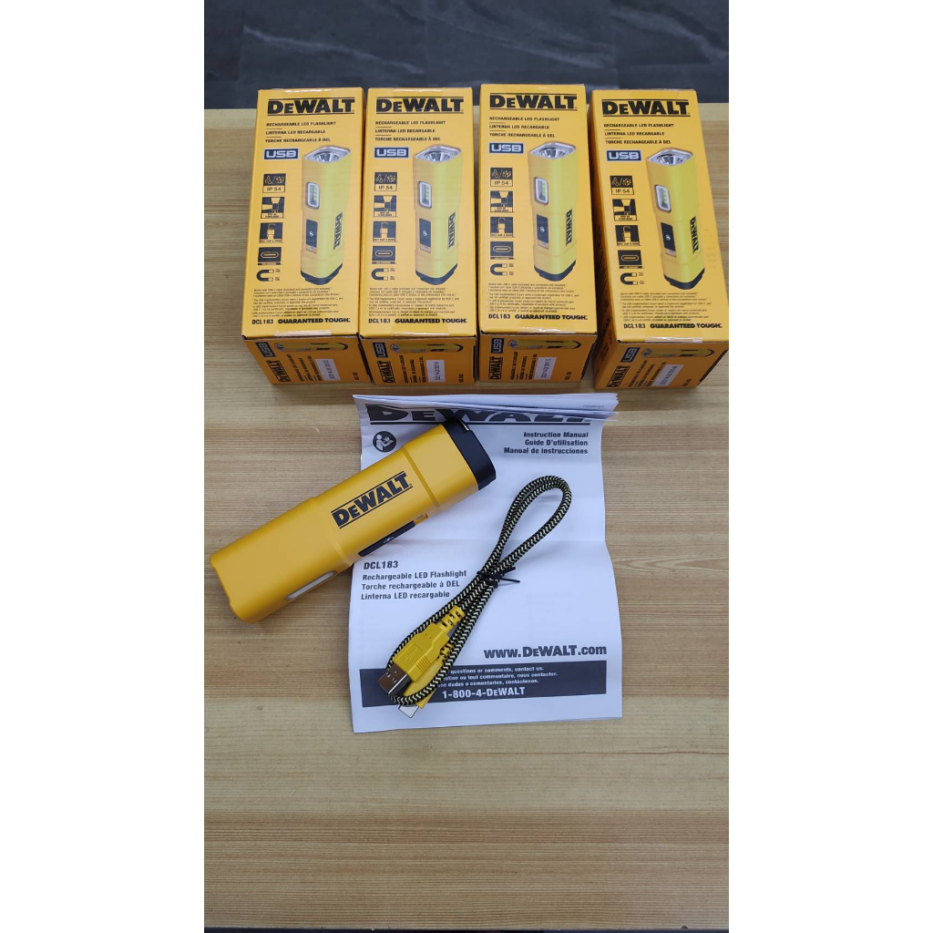 DEWALT รุ่น DCL183 ไฟฉาย LED แบบพกพา | Shopee Thailand