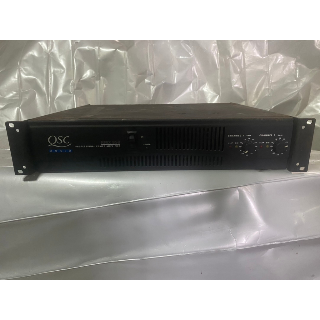 QSC Audio Professional Power Amplifier RMX 850 (มือสอง) Shopee Thailand