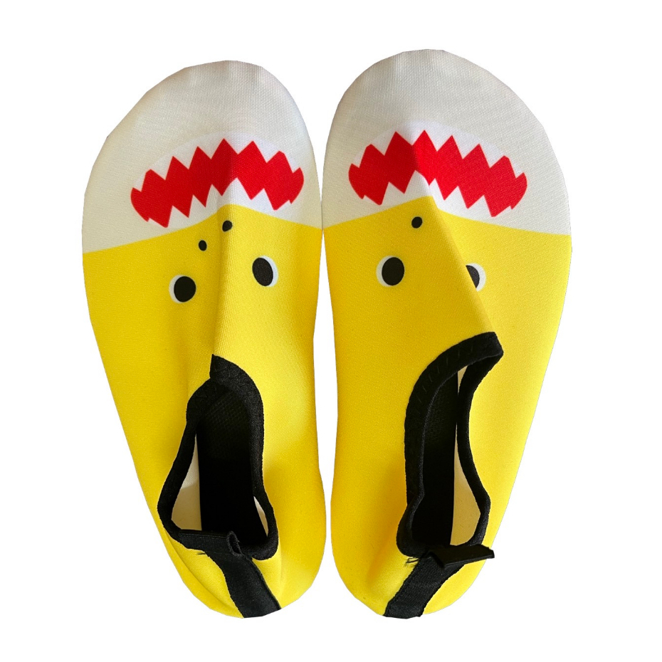 ภาพหน้าปกสินค้าDrySuper รองเท้าเดินชายหาดเด็ก รุ่น ฉลาม-เหลือง