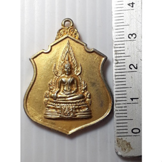 เหรียญ พระพุทธชินราช วัดเบญจมบพิตรดุสิตวนาราม กรุงเทพ ปี2519 กะหลั่ยทอง