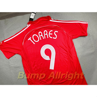 Retro : เสื้อฟุตบอลย้อนยุค Vintage ทีม ลิเวอร์พูล Home 2008 + 9 TORRES, เสื้อเปล่า !!