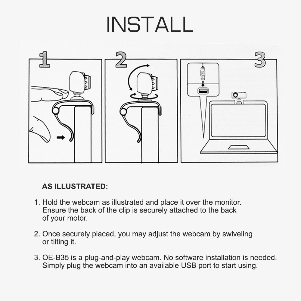 ส่งเร็ว-oker-oe-b35-web-camera-กล้องเว็บแคมหัวเสียบ-usb-webcam-รองรับความละเอียดสูงสุด-ปรับได้-360-dm-35