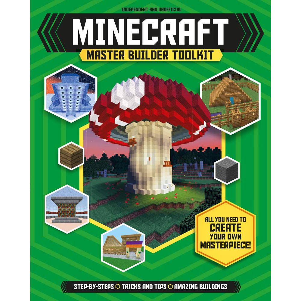 Minecraft Master Builder Toolkit หนังสือเด็ก ขั้นตอนการสร้าง มายคราฟ ...