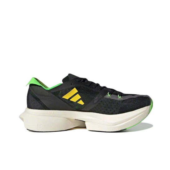 adidas-adizero-pro-3-black-green-style-running-shoes-authentic-100