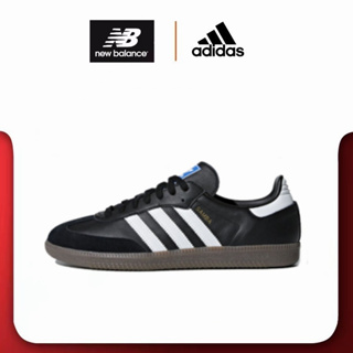 adidas originals Samba OG Black and white style Running shoes Authentic 100%