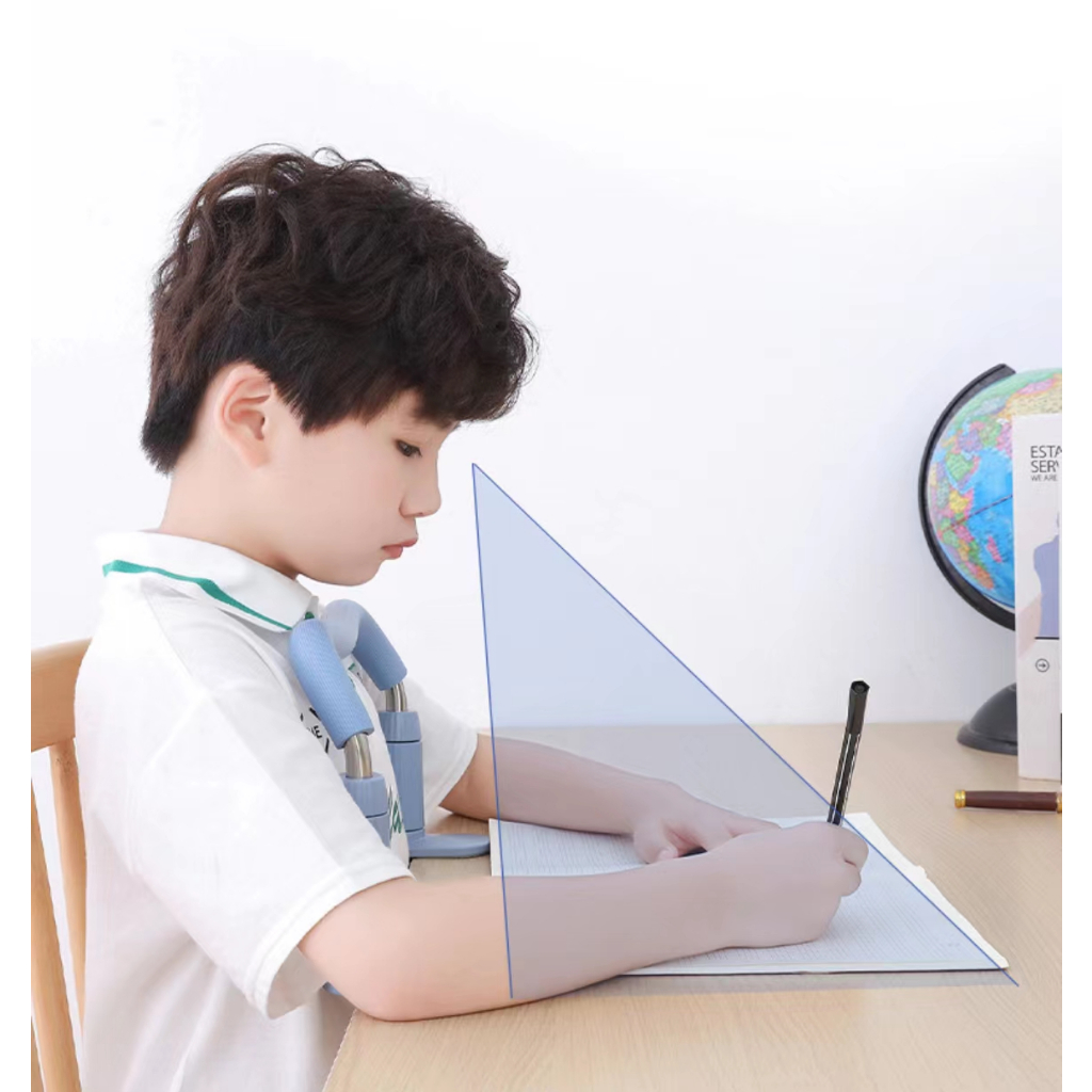 พร้อมส่ง-อุปกรณ์ป้องกันการมองเห็นของเด็ก-ตัวแก้ไขท่านั่งป้องกันสายตาสั้น-ที่พิงเวลานั่งทำการบ้าน-อุปกรณ์การเรียน-นั่งหล