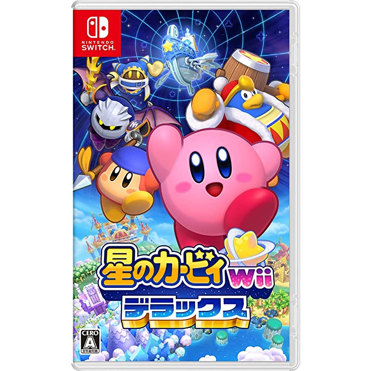 kirbys-dream-land-wii-deluxe-สวิตช์ซอฟต์แวร์-เล่นภาษาอังกฤษ-และจีนได้โดยตรง-จากญี่ปุ่น