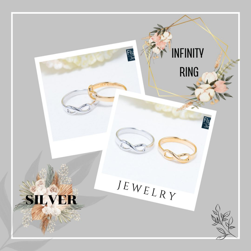 infinity-ring-silver-ring-unisex-ring-ราคาต่อวง