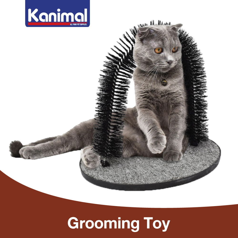 [510041] Kanimal Cat Grooming Toy ของเล่นแมว แปรงนวดขน ช่วยผลัดขนเสีย