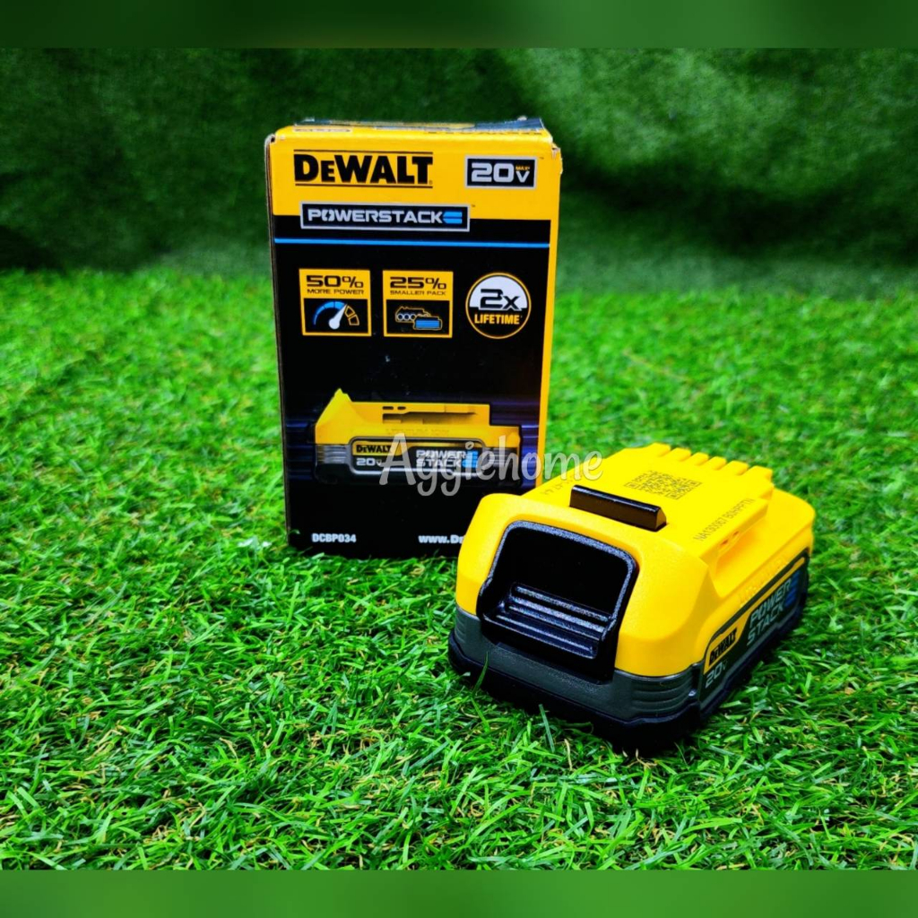 dewalt-แบตเตอรี่-powerstack-20v-รุ่น-dcbp034-ขนาด-1-7ah-รุ่นใหม่-พลังงานมากขึ้น-50-แบตเตอรี่