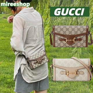 🍒กุชชี่ Gucci กระเป๋า Horsebit 1955 Mini Bag