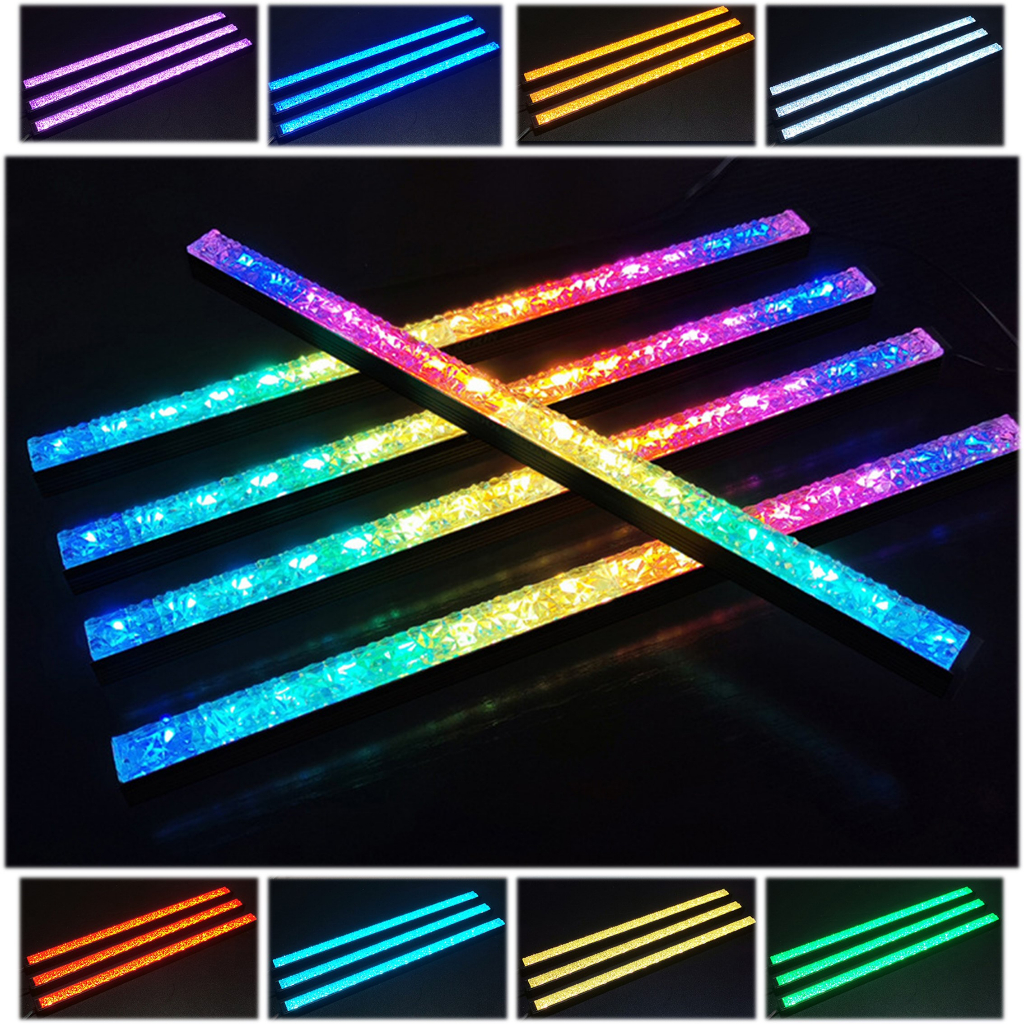 Diamond Ray 5vARGB แท่งไฟติดเคสแต่งคอม มีแถบแม่เหล็ก, Lighting Magnet ...
