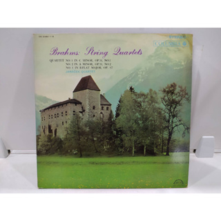 2LP Vinyl Records แผ่นเสียงไวนิล  Brahms: String Quartets  (E2A67)