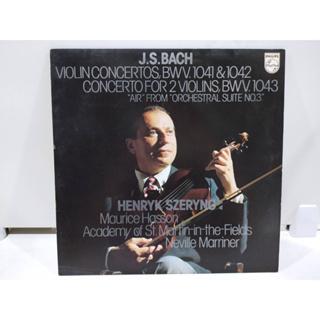 1LP Vinyl Records แผ่นเสียงไวนิล  VIOLIN CONCERTOS, BWV. 1041&amp;1042   (E2C11)