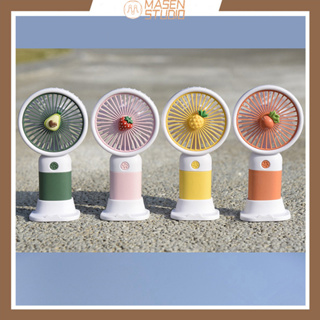 Masen mini usb Fan พัดลมพกพา พัดลมมินิน้อง รุ่นใหม่สีสันสดใส พกพาสะดวก พัดลม พัดลมตั้งโต๊ะ พัดลมมือถือ ที่ชาร