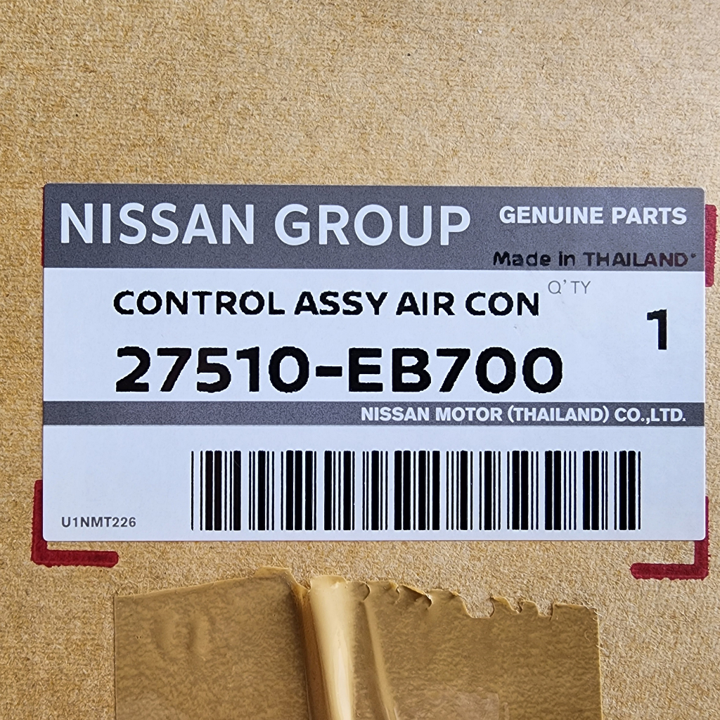 ชุดสวิทซ์ควบคุมแอร์-nissan-navara-d40-นิสสัน-นาวาร่า-4-ประตู-cab-ปี-2007-2014-แท้ศูนย์-100