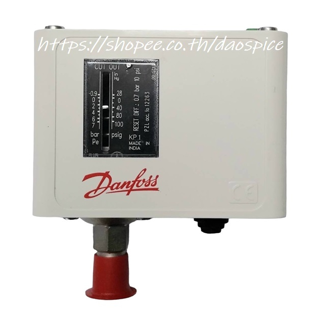 KP1 (MANUAL) 0601103 Pressure Switch Danfoss Shopee Thailand