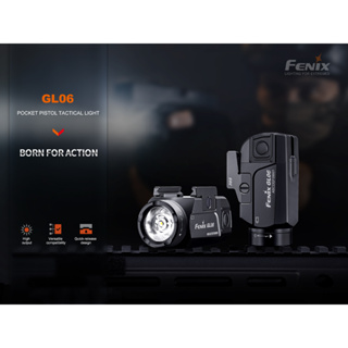 ไฟฉาย Pistol GunLight FENIX GL06-365 สำหรับ Sig P365 ติดตั้งได้ทันที