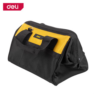 Deli กระเป๋าเก็บเครื่องมือช่าง กระเป๋าเก็บอุปกรณ์ช่าง กันน้ำ ขนาด 13 16 นิ้ว tools bag