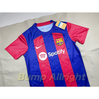 เสื้อฟุตบอล 2023 งานสวย : บาเซโลนา Home 2023 , เสื้อเปล่า !!