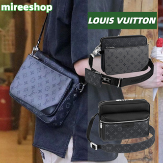 🍒หลุยส์วิตตอง Louis Vuitton กระเป๋าแมสเซนเจอร์รุ่น TRIO