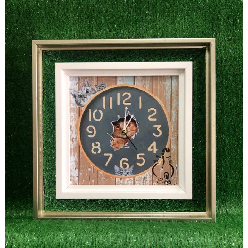 กรอบรูปนาฬิกา-ของขวัญทุกโอกาส-นาฬิกาตกแต่งบ้าน-กรอบรูปแต่งบ้าน