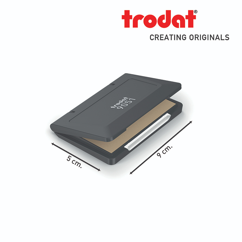 Trodat แป้นหมึกคุณภาพสูง ชนิด Unink ไม่เติมน้ำหมึก | Shopee Thailand
