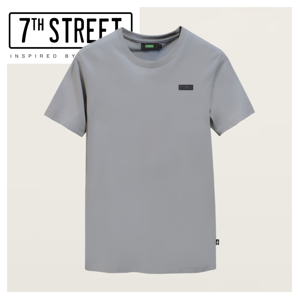 7th-street-เสื้อยืด-โลโก้ยาง-รุ่น-rlg103-โลโก้ยาง