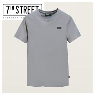 7th Street เสื้อยืด โลโก้ยาง รุ่น RLG103 โลโก้ยาง