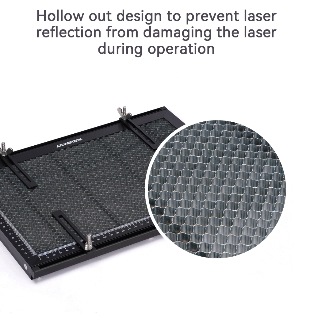 atomstack-เลเซอร์คัทแผ่นรังผึ้ง-400x400x22mm-สำหรับ-co2-laser-engraver