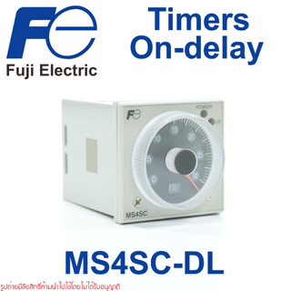 MS4SC Fuji Electric TIMER MS4SC-DL TIMER ไทม์เมอร์รีเลย์ TIMER MS4SC-DL TIMER Fuji Electric