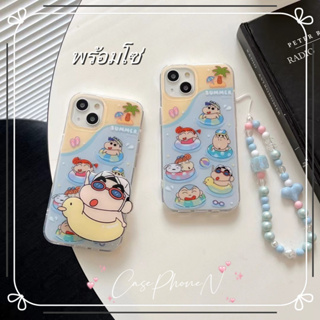 ✅จัดส่งจากไทย✅เคสไอโฟน iphone 11 14 Pro Max การ์ตูน น่ารัก เครยอนชินจัง ขอบเต็ม เคส iphone 12 13 Pro Case for iPhone