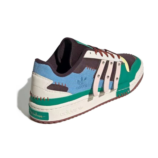 melting-sadness-x-adidas-orginals-forum-brownish-green-sports-shoes-style-ของแท้-100-running-shoes