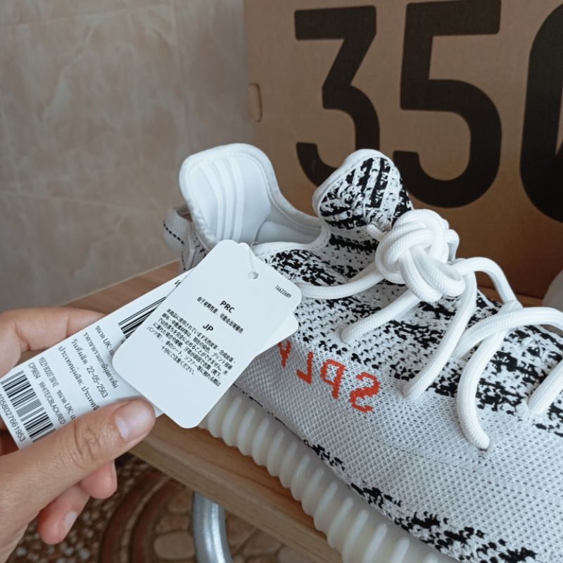 ส่งฟรี-adidas-yeezy-boost-350-v2-zebra-size-44-มือ-1-ป้ายไทย