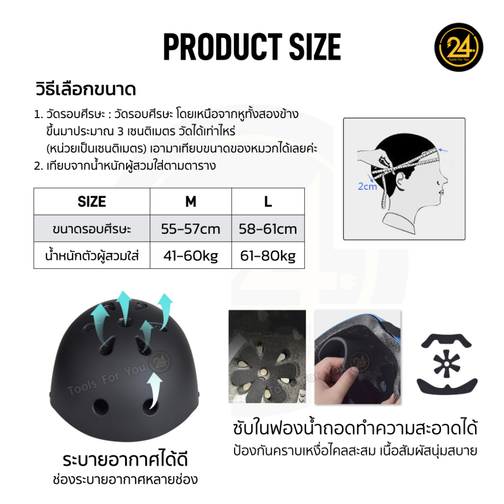 หมวกนิรภัยสีชมพู-flamingo-ทรงมาตรฐาน-size-m-l-อุปกรณ์ป้องกันกีฬา-safety-หมวกกันน็อค-กันกระแทก-จักรยาน-สกูตเตอร์-by24you