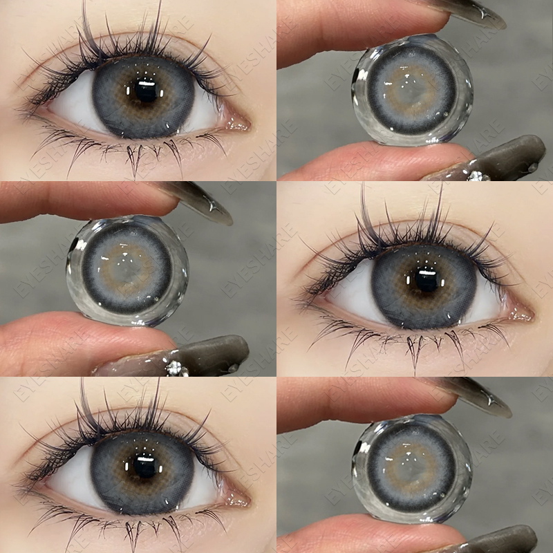 sparklegirl-คอนแทคเลนส์-iceland-brown-gray-14-2mm-ตาเกาหลี-คอนแทคเลนส์-รายปี-ขายดี