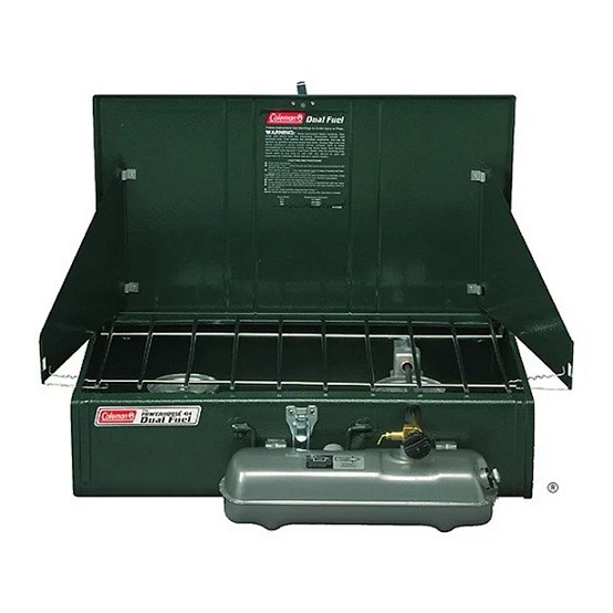 COLEMAN US DUAL FUEL POWERHOUSE 2BURNER STOVE (414) Shopee Thailand
